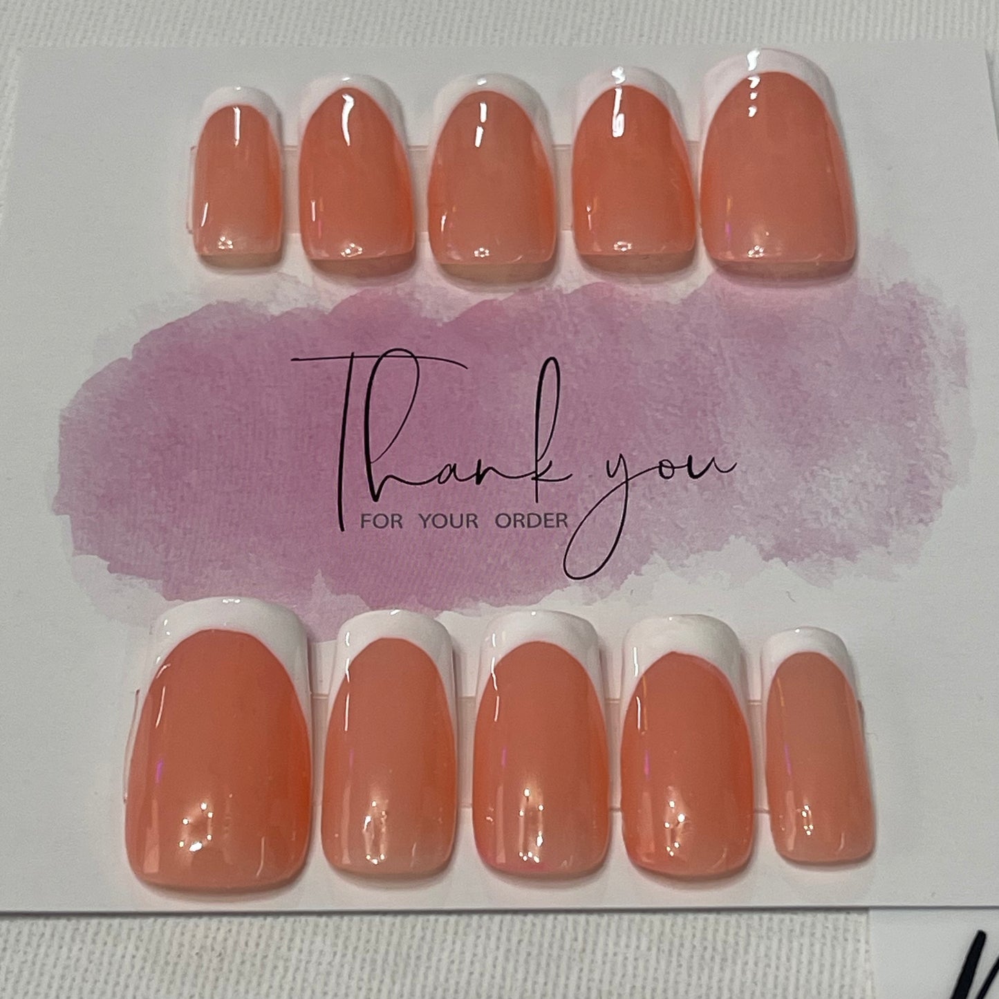 Peachy Frenchy Design