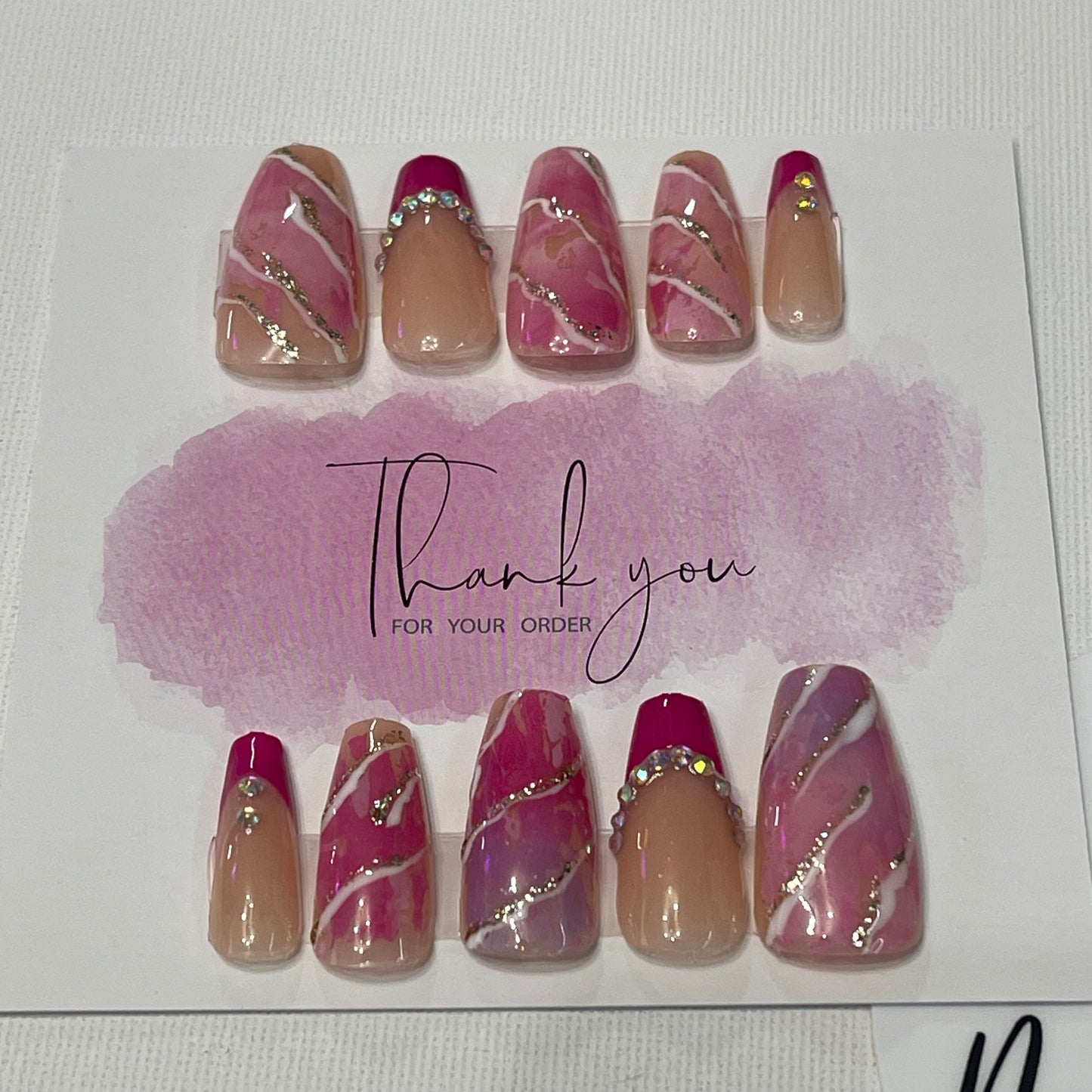 Pink Marbles Design