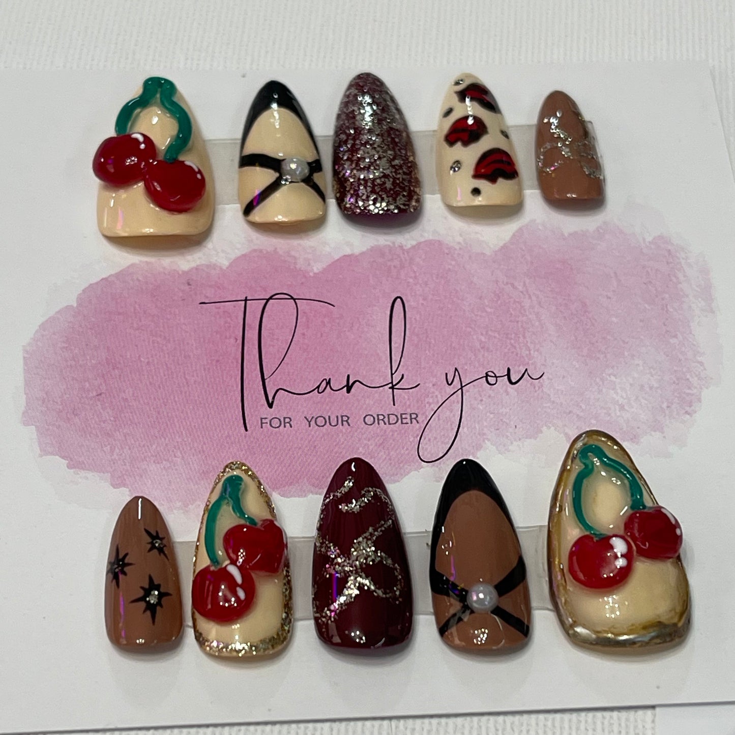3-D Cherry Pop Design