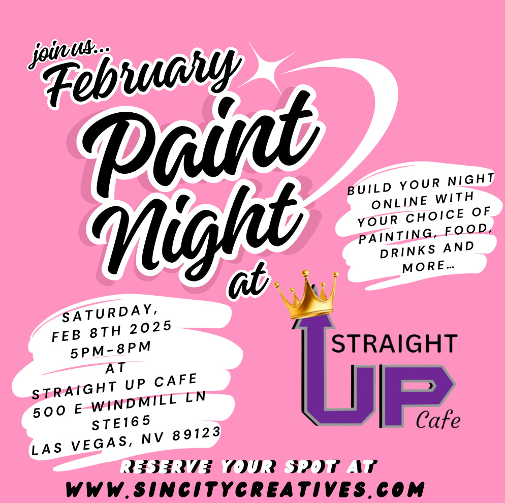 Paint Night - February 8, 2024